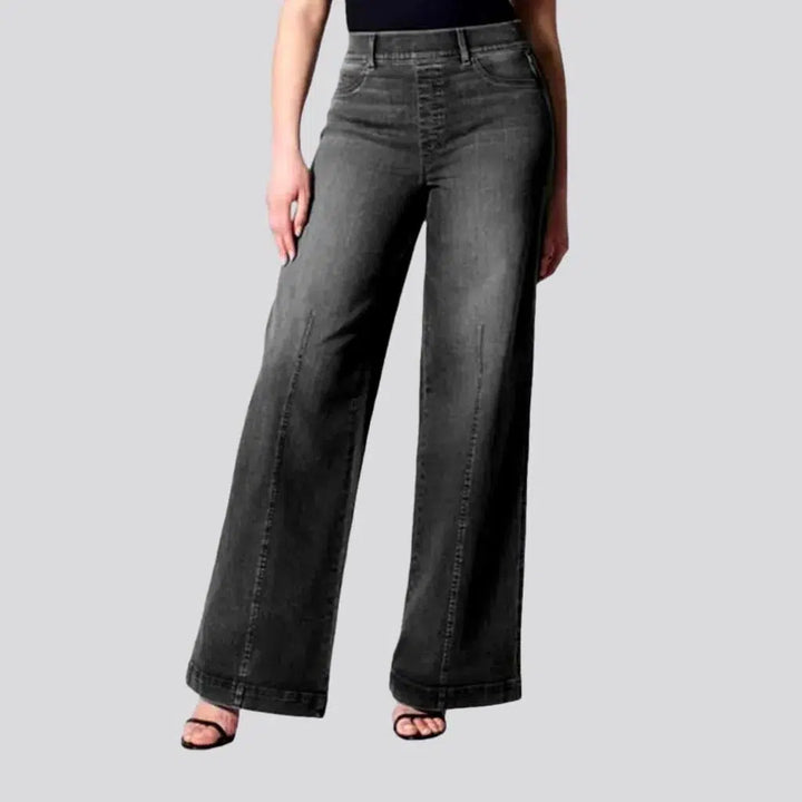 Wide-leg street jeans
 for women | Jeans4you.shop