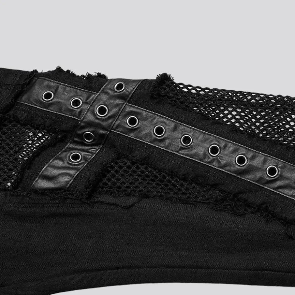 Bootcut gothic jeans for ladies