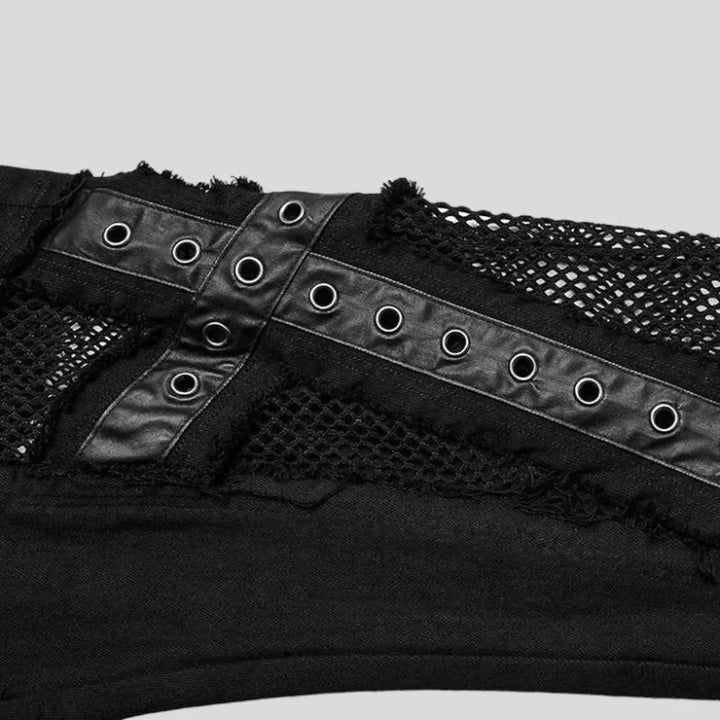 Bootcut gothic jeans for ladies